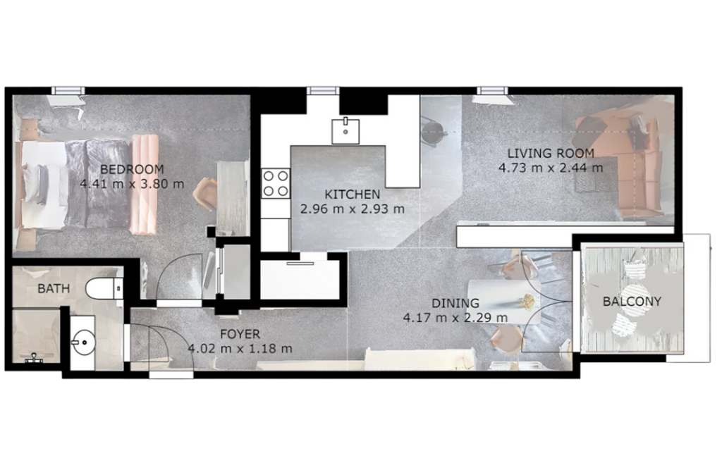 Boardinghouse Quartier96 | Suite